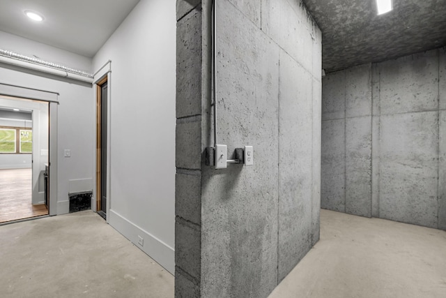 343 Circuit Rd, Franklin, TN 37064 - interior space with concrete flooring