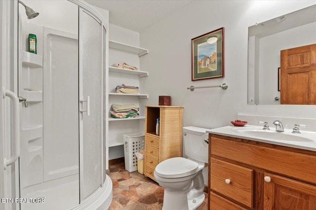 802 Stonegate Way, Townsend, TN 37882 - full bathroom with a shower stall and vanity