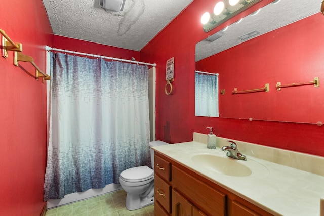 183 Jerry Smith Rd, Indian Mound, TN 37079 - bathroom featuring vanity and a textured ceiling