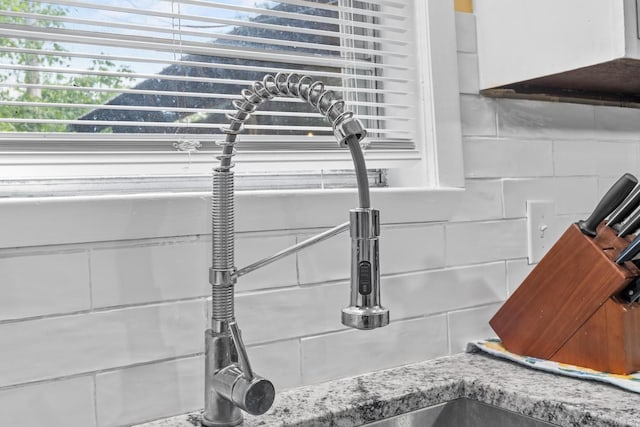 314 W 2nd St, Jasper, TN 37347 - kitchen view of tasteful backsplash and a sink