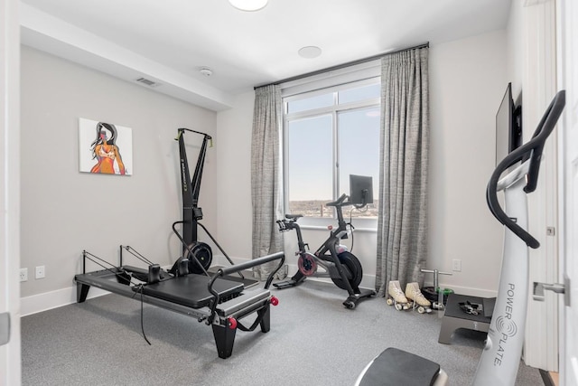 20 Rutledge St Unit 407, Nashville, TN 37210 - workout area with baseboards