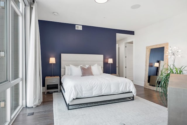 20 Rutledge St Unit 407, Nashville, TN 37210 - bedroom with wood finished floors and baseboards
