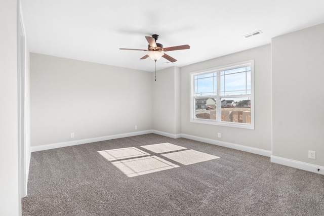208 W Fallow Ct, Clarksville, TN 37040 - carpeted spare room with ceiling fan and baseboards
