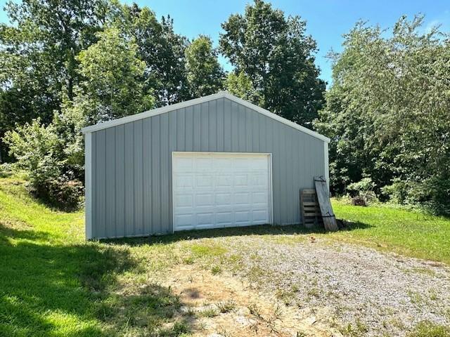 2082 Airport Ridge Rd, Linden, TN 37096 - view of detached garage