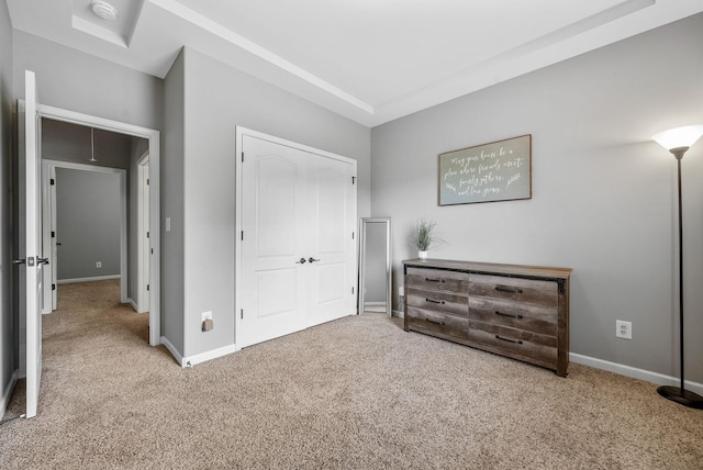 1398 Raven Rd, Clarksville, TN 37042 - carpeted bedroom featuring baseboards and a closet