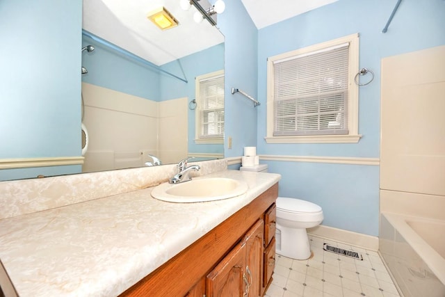 801 E Forrest St, Athens, AL 35611 - full bath featuring vanity and shower / bathtub combination