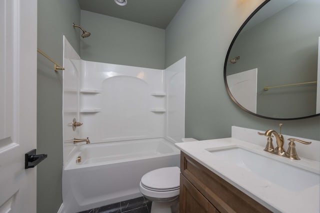 5077B Florence Rd, Murfreesboro, TN 37129 - full bathroom with vanity, tub / shower combination, and tile patterned flooring