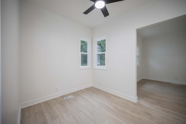 4037 Calumet Dr, Antioch, TN 37013 - empty room with light wood-style floors and ceiling fan