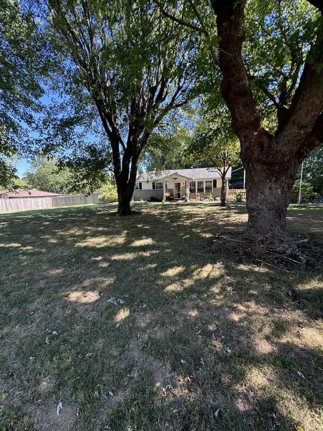 1304 Ellington Dr, Lafayette, TN 37083 - view of yard