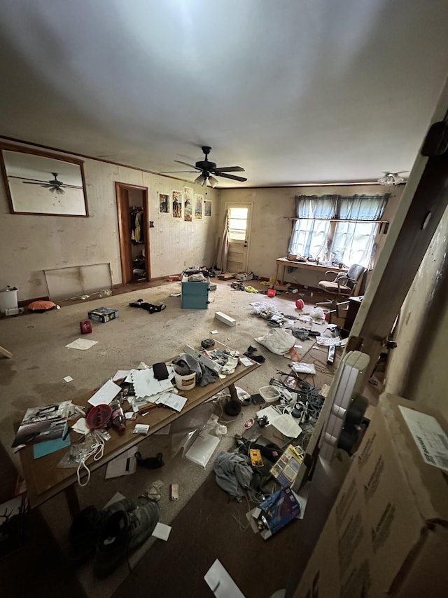 112 W Hackberry St, Centerville, TN 37033 - spare room featuring ceiling fan
