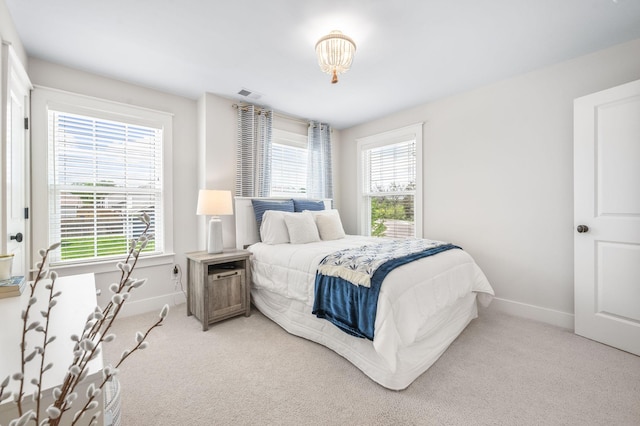 141 Foxhall Dr, Spring Hill, TN 37174 - bedroom featuring baseboards and light colored carpet