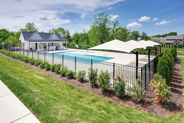 141 Foxhall Dr, Spring Hill, TN 37174 - community pool featuring a patio