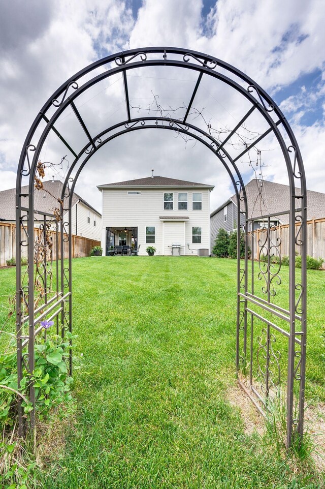 141 Foxhall Dr, Spring Hill, TN 37174 - view of fenced backyard