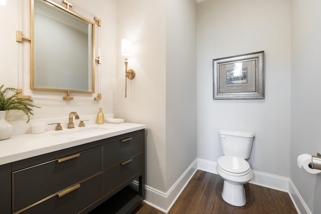7521 Whiskey Rd, College Grove, TN 37046 - bathroom featuring wood finished floors and vanity