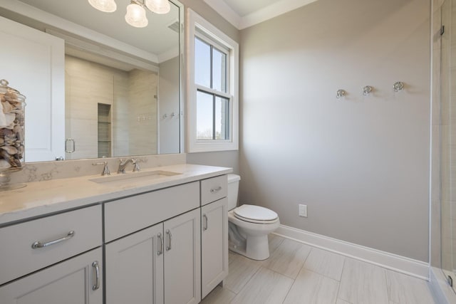 7521 Whiskey Rd, College Grove, TN 37046 - bathroom featuring a shower stall and vanity