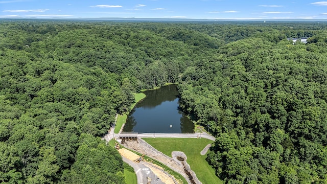 330 Cascade Hollow Rd, Normandy, TN 37360 - aerial view of property's location with a heavily wooded area and a nearby body of water