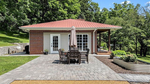 330 Cascade Hollow Rd, Normandy, TN 37360 - view of patio / terrace with view of scattered trees