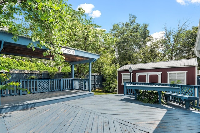 4052 Port Cleburne Ln, Hermitage, TN 37076 - deck featuring a fenced backyard