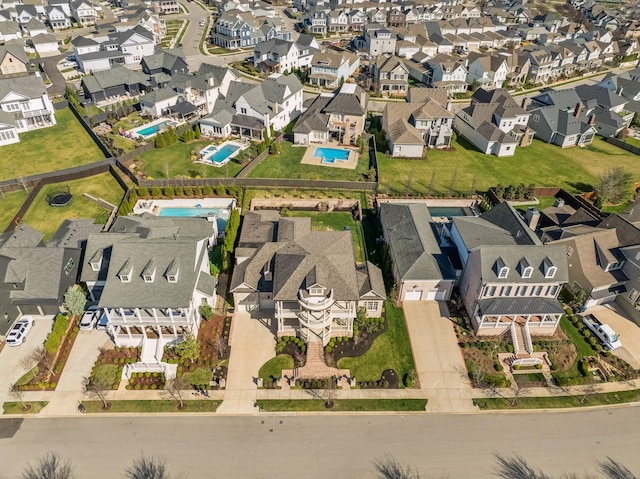 813 Stonewater Blvd, Franklin, TN 37064 - aerial overview of property's location featuring nearby suburban area