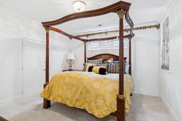 813 Stonewater Blvd, Franklin, TN 37064 - carpeted bedroom featuring baseboards and crown molding