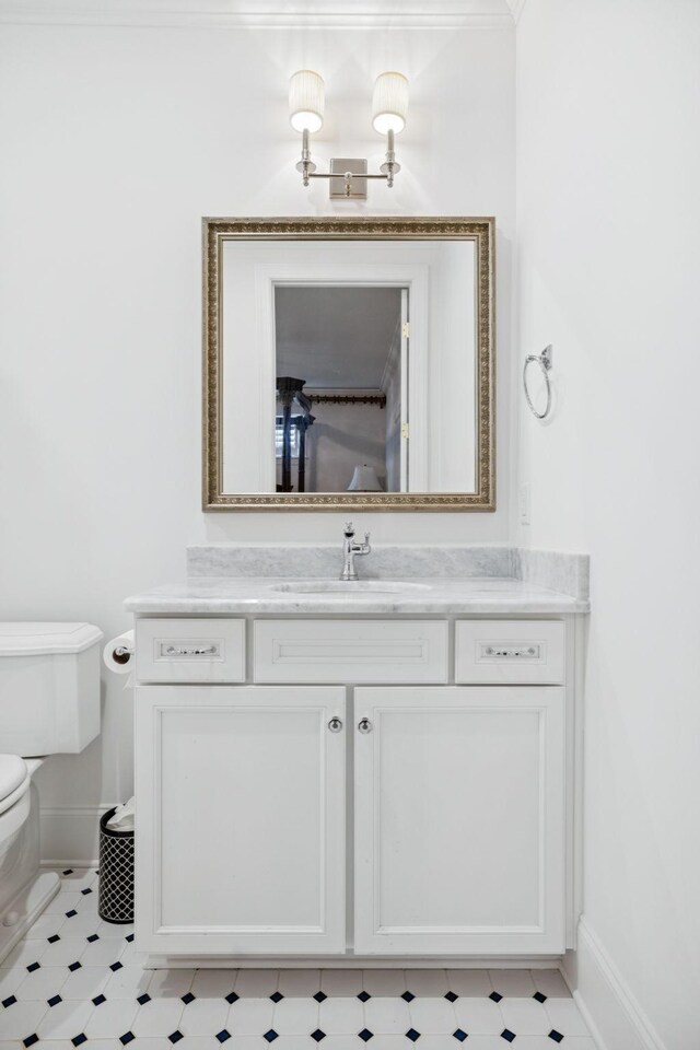 813 Stonewater Blvd, Franklin, TN 37064 - bathroom with toilet and vanity
