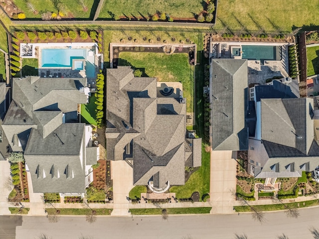 813 Stonewater Blvd, Franklin, TN 37064 - drone / aerial view of a pool area