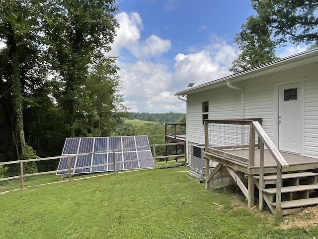 779 Dogwood Dr, Erin, TN 37061 - view of yard featuring a deck