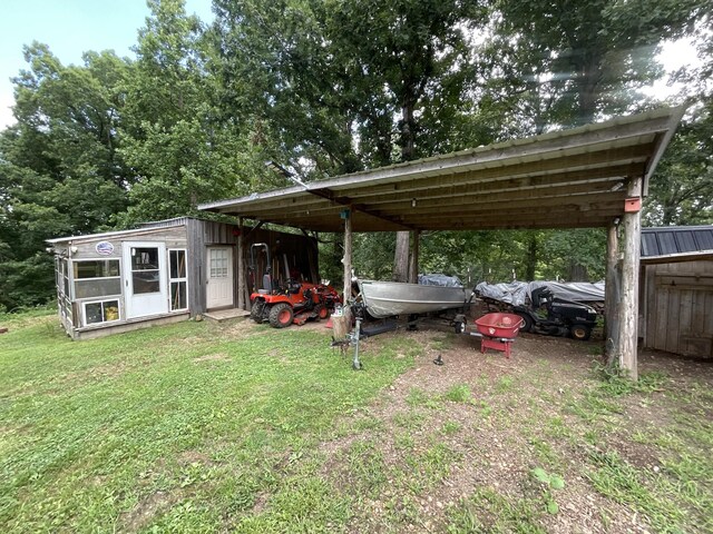 779 Dogwood Dr, Erin, TN 37061 - view of parking with driveway