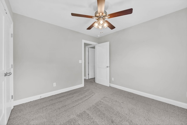 582 Pongracz Way, Clarksville, TN 37042 - unfurnished bedroom featuring carpet and ceiling fan