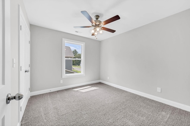 582 Pongracz Way, Clarksville, TN 37042 - unfurnished room with carpet flooring and ceiling fan