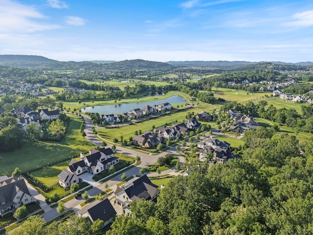 8227 Heirloom Blvd, College Grove, TN 37046 - view of property location featuring a water and mountain view and nearby suburban area