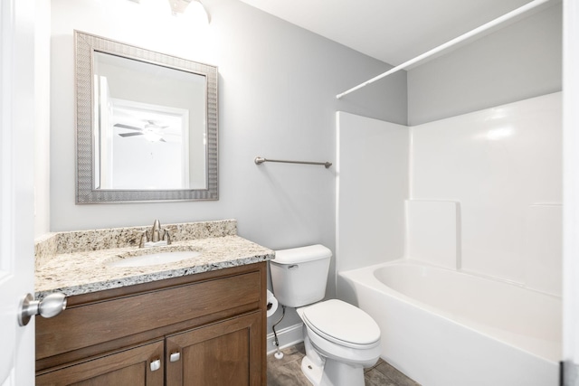 2075 Downstream Dr, Ashland City, TN 37015 - full bathroom featuring vanity and tub / shower combination