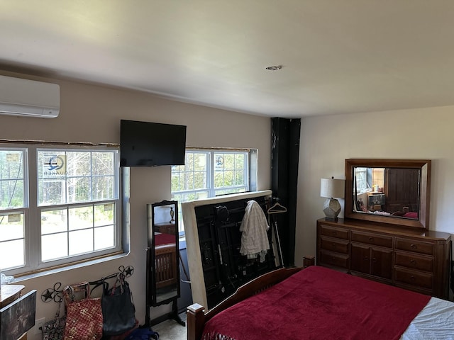 201 Summit Dr, Linden, TN 37096 - bedroom featuring a wall mounted AC