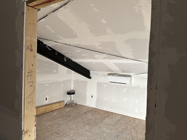 201 Summit Dr, Linden, TN 37096 - additional living space with a wall mounted AC