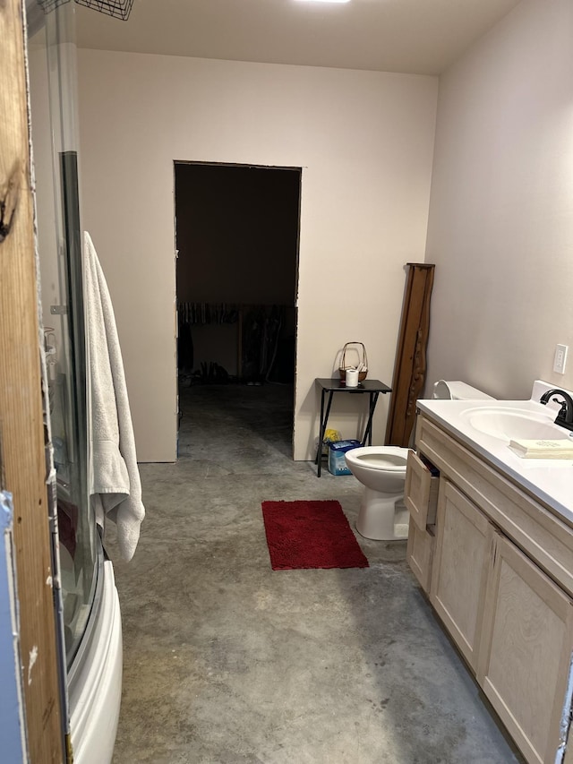 201 Summit Dr, Linden, TN 37096 - full bathroom with toilet and vanity