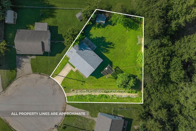 1066 Shadow Ridge Ave, Oak Grove, KY 42262 - view of property location featuring property parcel outlined