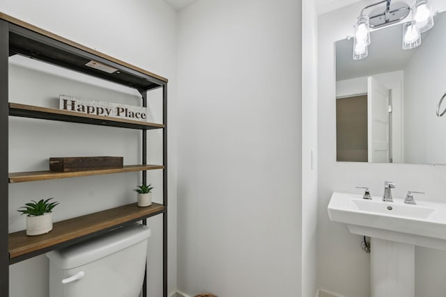 1111 Baptist World Center Dr Unit 5, Nashville, TN 37207 - bathroom with toilet and baseboards