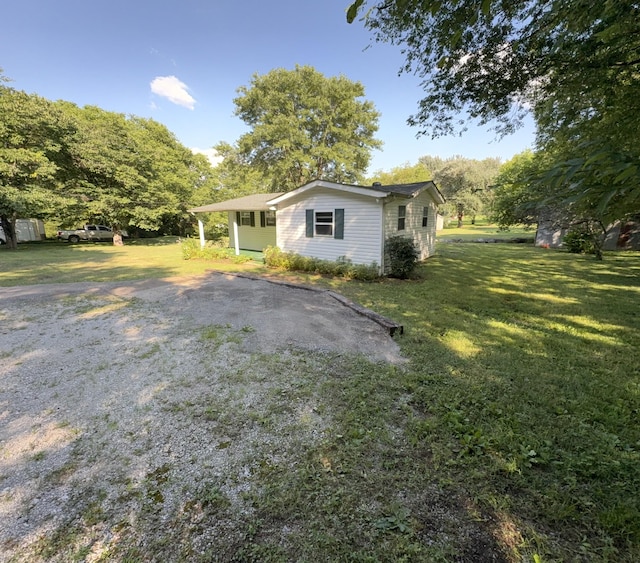 11 Beasley Bend Rd, Riddleton, TN 37151 - exterior space with a yard
