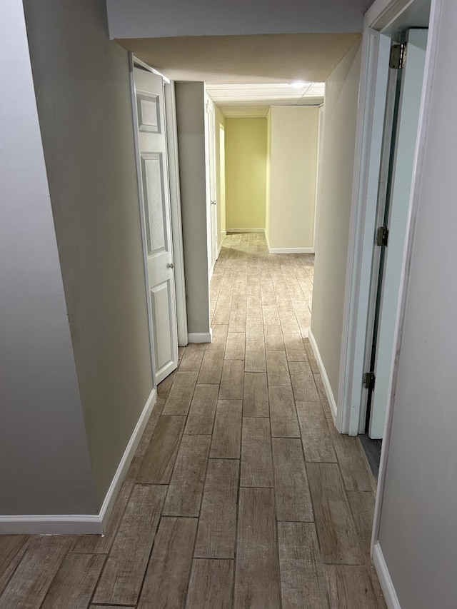 716 Muskhogean Ct, Antioch, TN 37013 - hall with wood finished floors and baseboards