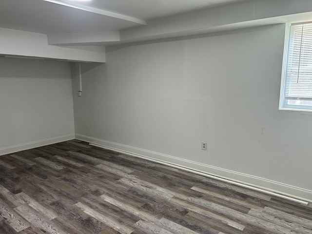 716 Muskhogean Ct, Antioch, TN 37013 - below grade area featuring dark wood finished floors and baseboards