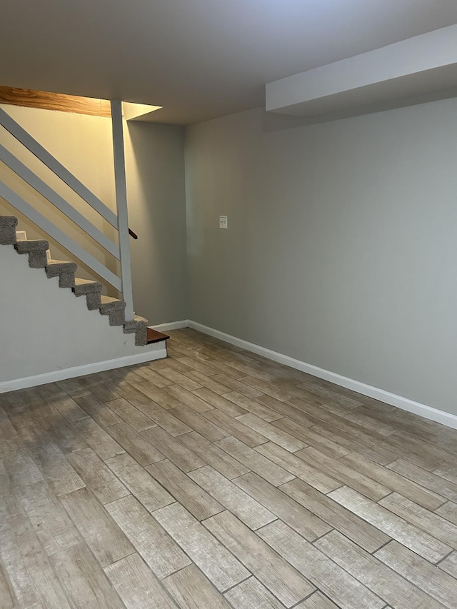 716 Muskhogean Ct, Antioch, TN 37013 - finished basement featuring wood finished floors and stairway