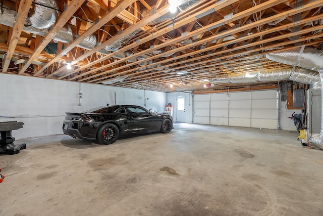 78 Gray Rd, Signal Mountain, TN 37377 - garage with electric panel