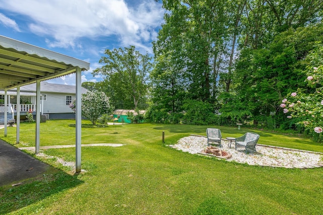 78 Gray Rd, Signal Mountain, TN 37377 - view of green lawn
