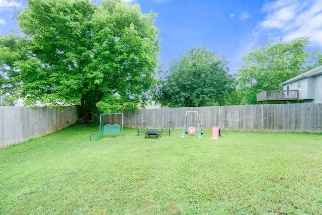 8202 Iris Rd, Chattanooga, TN 37421 - view of fenced backyard