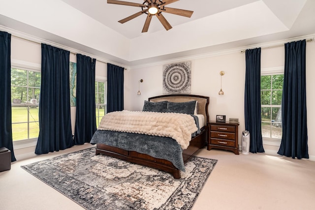 1640 Eno Rd, Dickson, TN 37055 - bedroom featuring light carpet and multiple windows