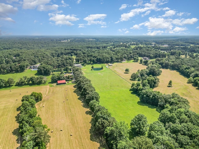 1640 Eno Rd, Dickson, TN 37055 - aerial view of sparsely populated area featuring a heavily wooded area