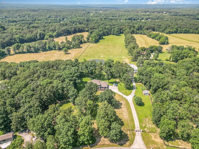 1640 Eno Rd, Dickson, TN 37055 - aerial view of property's location featuring a heavily wooded area