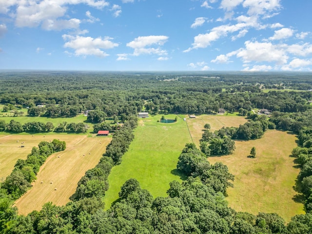 1640 Eno Rd, Dickson, TN 37055 - overview of rural landscape with a heavily wooded area