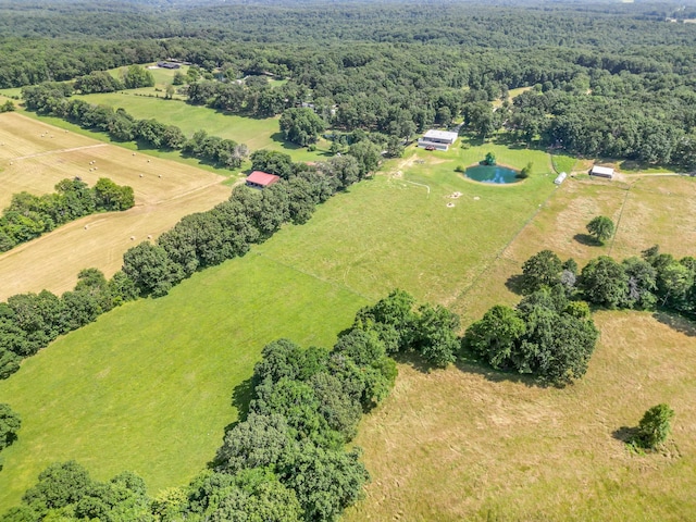 1640 Eno Rd, Dickson, TN 37055 - view of rural area featuring a heavily wooded area