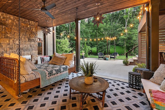 1049 Holly Tree Gap Rd, Brentwood, TN 37027 - view of sunroom / solarium
